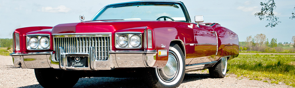 Drapieżny i zabójczo fotogeniczny Cadillac Eldorado, w dodatku kabriolet